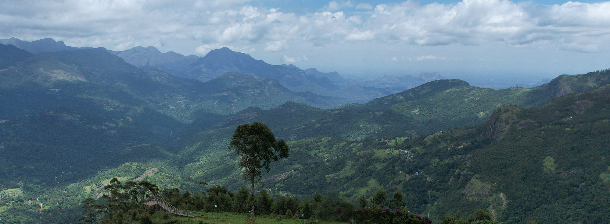 Vrindhavan Mist City, A Hilltop Resort Born in Nature, Kanthalloor, Munnar, Kerala, India
