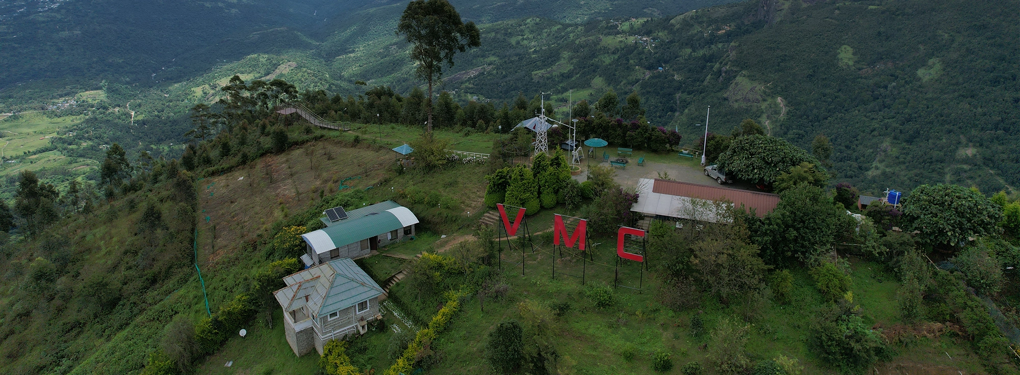 Vrindhavan Mist City, A Hilltop Resort Born in Nature, Kanthalloor, Munnar, Kerala, India