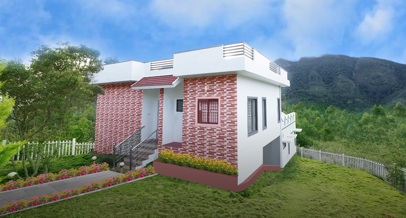 Vrindhavan Mist City, A Hilltop Resort Born in Nature, Kanthalloor, Munnar, Kerala, India