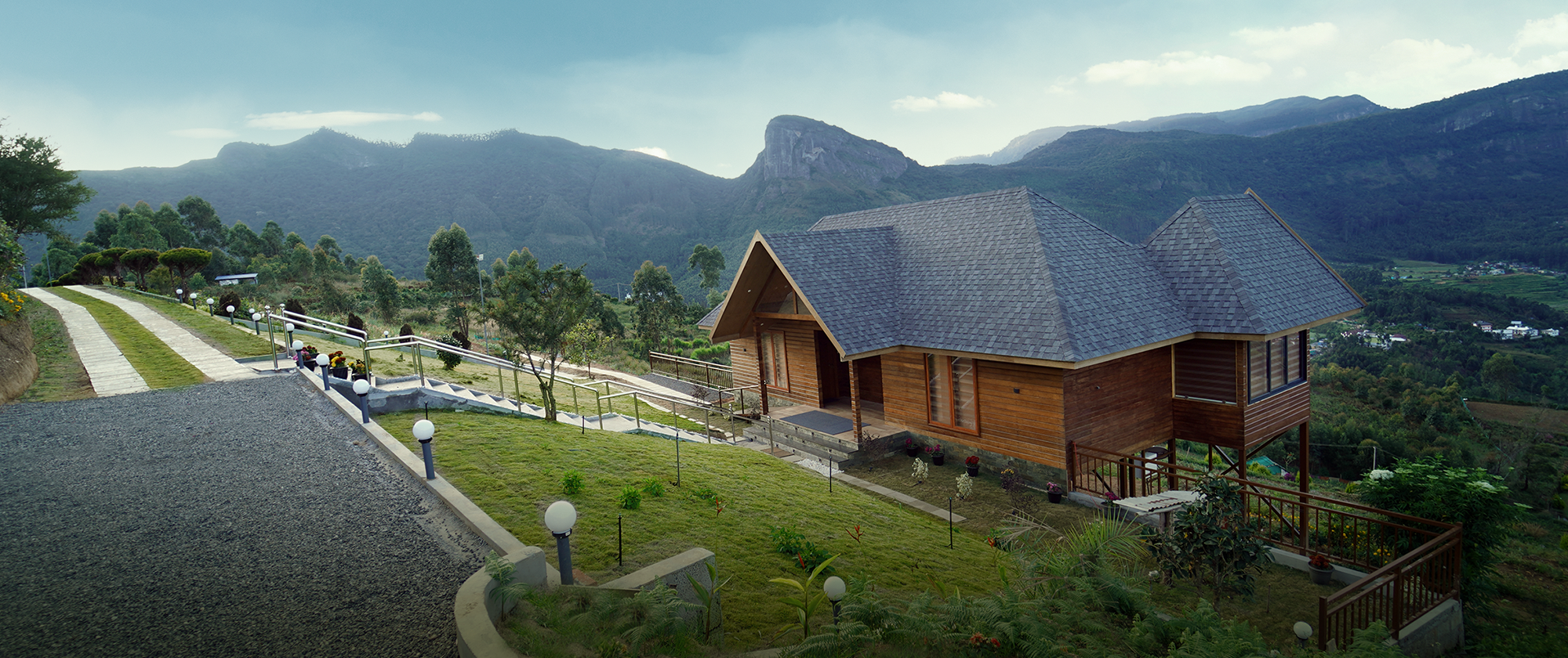 Vrindhavan Mist City, A Hilltop Resort Born in Nature, Kanthalloor, Munnar, Kerala, India