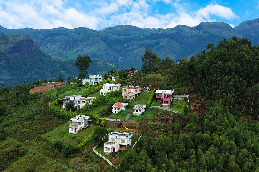 Vrindhavan Mist City, A Hilltop Resort Born in Nature, Kanthalloor, Munnar, Kerala, India