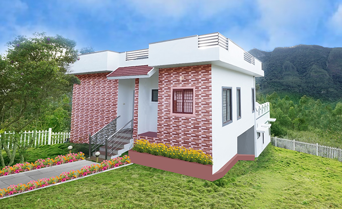 Vrindhavan Mist City, A Hilltop Resort Born in Nature, Kanthalloor, Munnar, Kerala, India